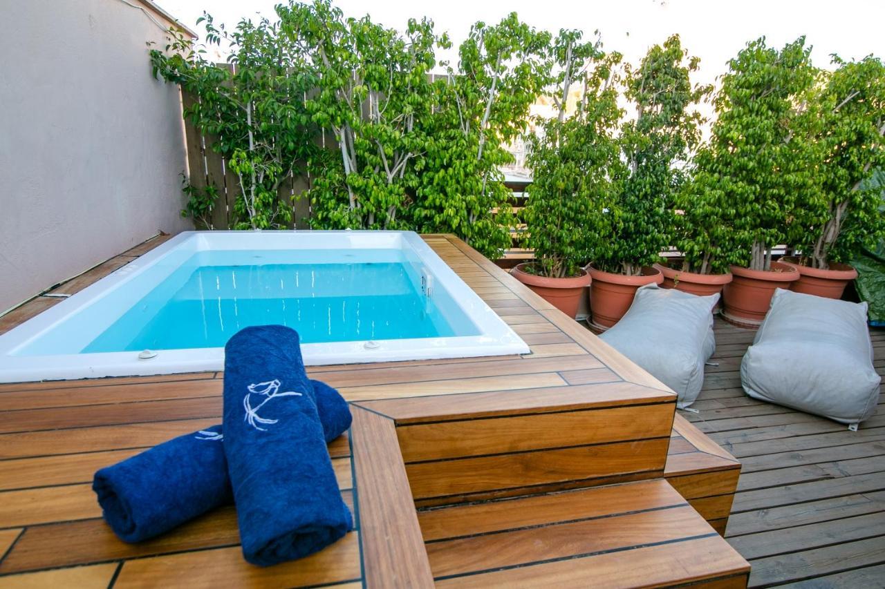 Beautiful Penthouse In Athens With Outside Jacuzziアパートメント エクステリア 写真