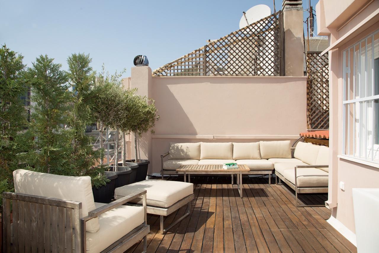 Beautiful Penthouse In Athens With Outside Jacuzziアパートメント エクステリア 写真